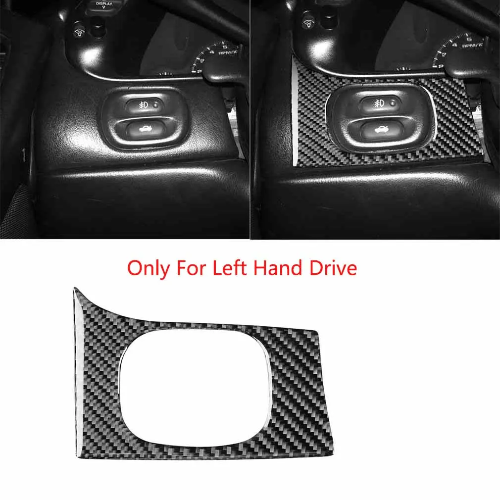 

Кнопки переключения фар, внутренняя отделка панели из углеродного волокна для Corvette C5 98-2004