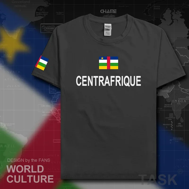Футболка Центральноафриканской Республики Centrafrique 2019 трикотажные изделия