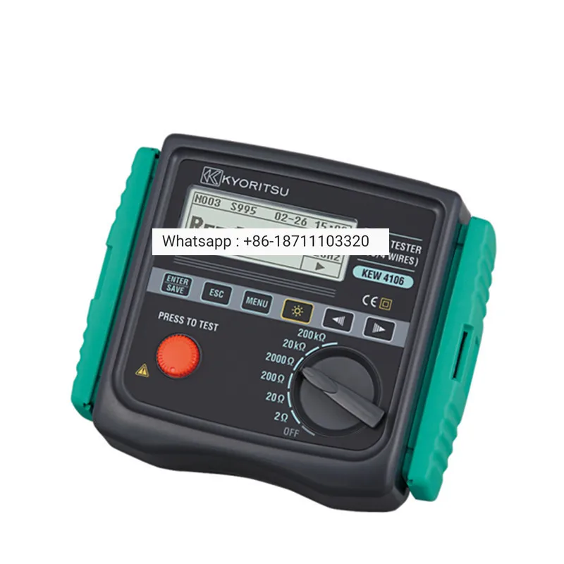 

Kyoritsu 4106 Ground Resistance & Resistivity Tester Brand new in stock