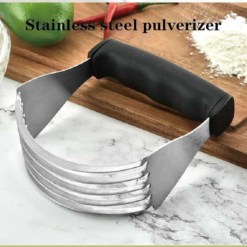 Kitchen New Stainless Steel Pastry Dough Powder Cream Hand M