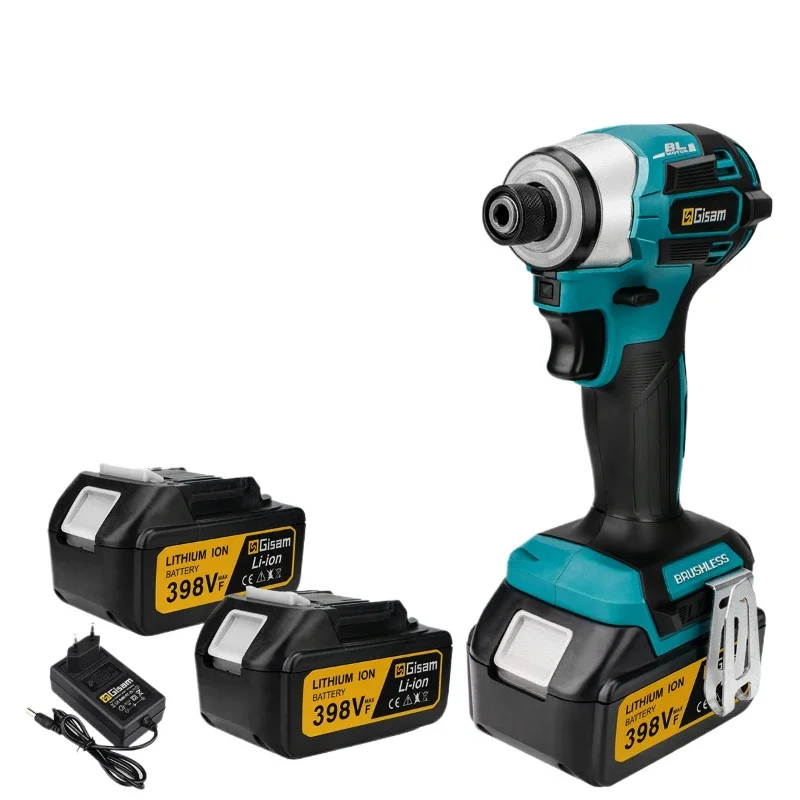 688 Нм 8 скоростей 1/4 дюйма бесщеточная электрическая отвертка аккумуляторная