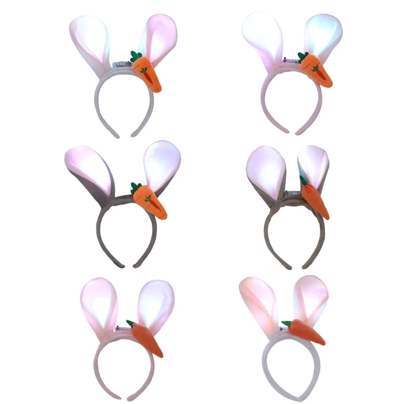 

Головная повязка для костюма кролика MXMB, искусственные Плюшевые Уши с кроличьими ушками для взрослых