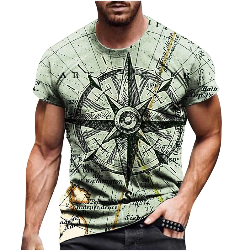 

3D Abstract Art Printed T-Shirt For Men Summer Trend Cool Streetwear Unique Tee Shirt Oversize Short Sleeve Women Kids Tops