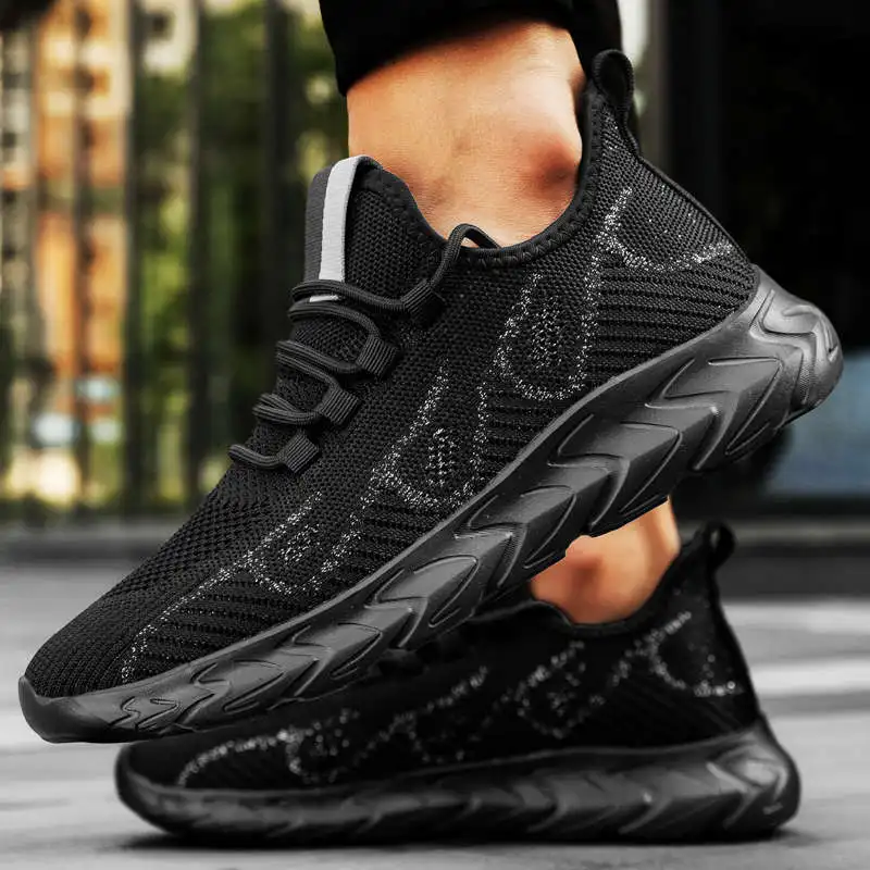 

Sports Shoes Zapatills High Sneakers Shock Absorbing Sneakers Sport Man Brand Cheap Running Shoes For Men Platform Tennis Scape