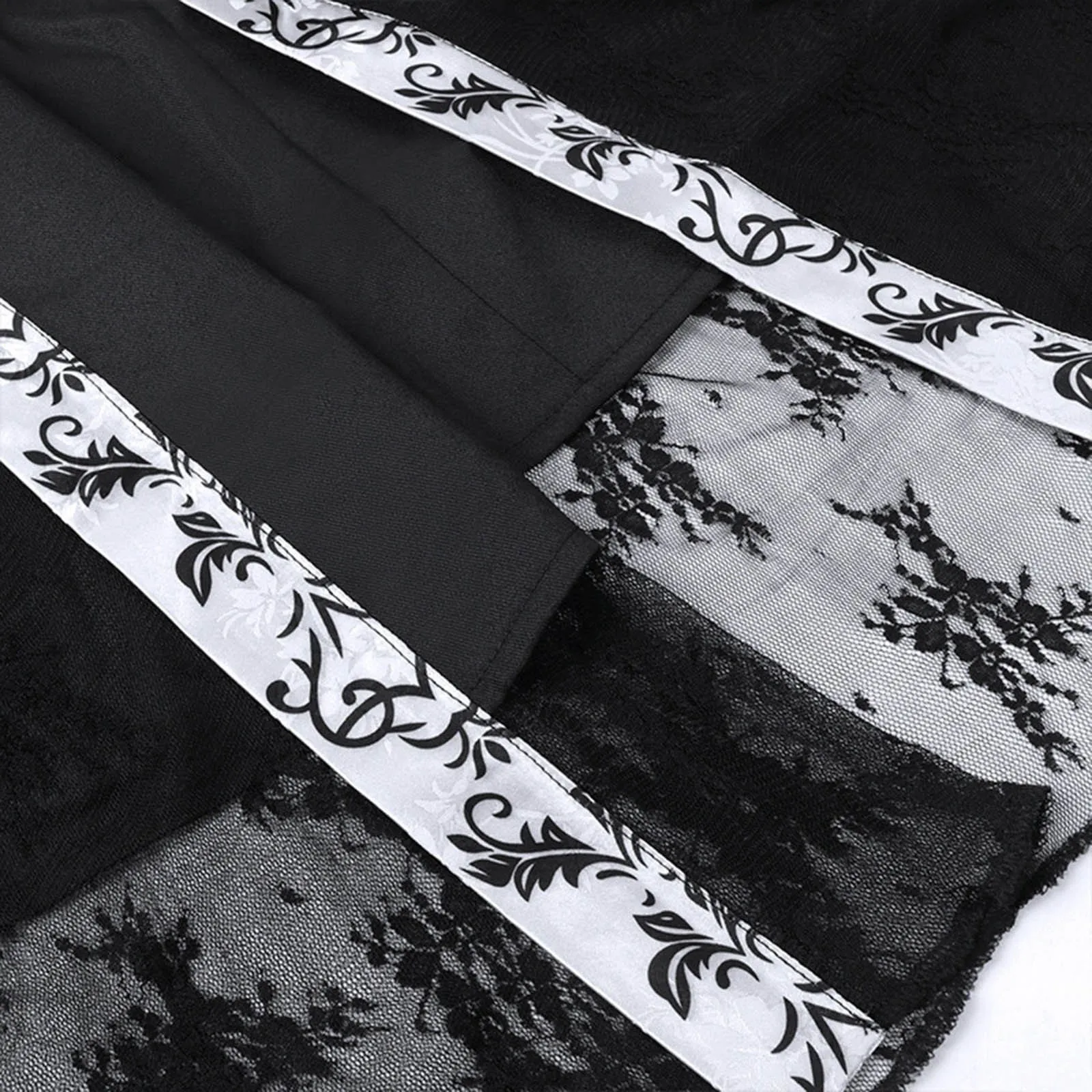 Карнавальный Хэллоуин готический ретро плащ с капюшоном накидки длинный халат