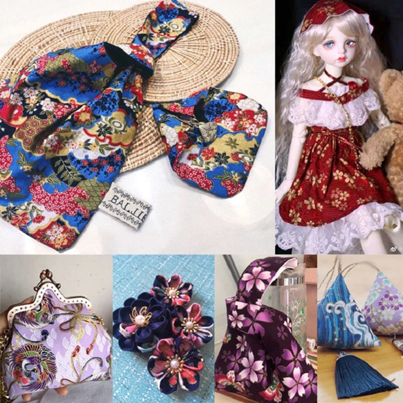 40 штук/ролл японский Стиль желе рулон ленты ткани хлопковых лоскутных тканевый