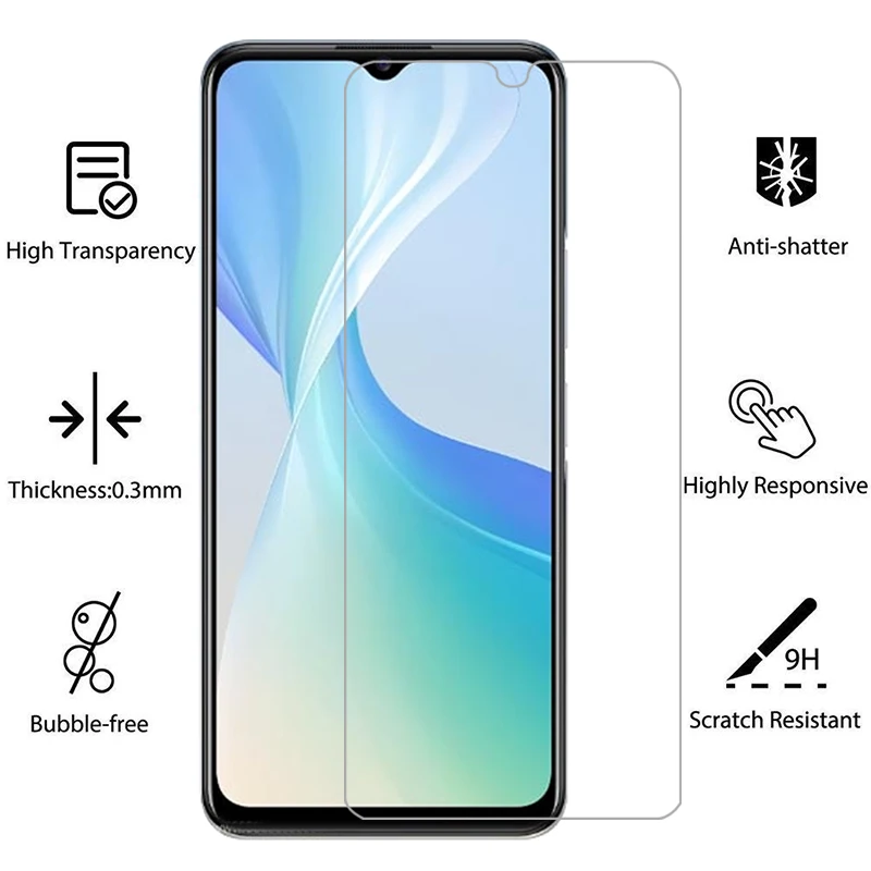Закаленное стекло для vivo y53s 4g 5g on vivoy53s y 53 s y53 ys53 53ys s53y задняя крышка 360 Защитный