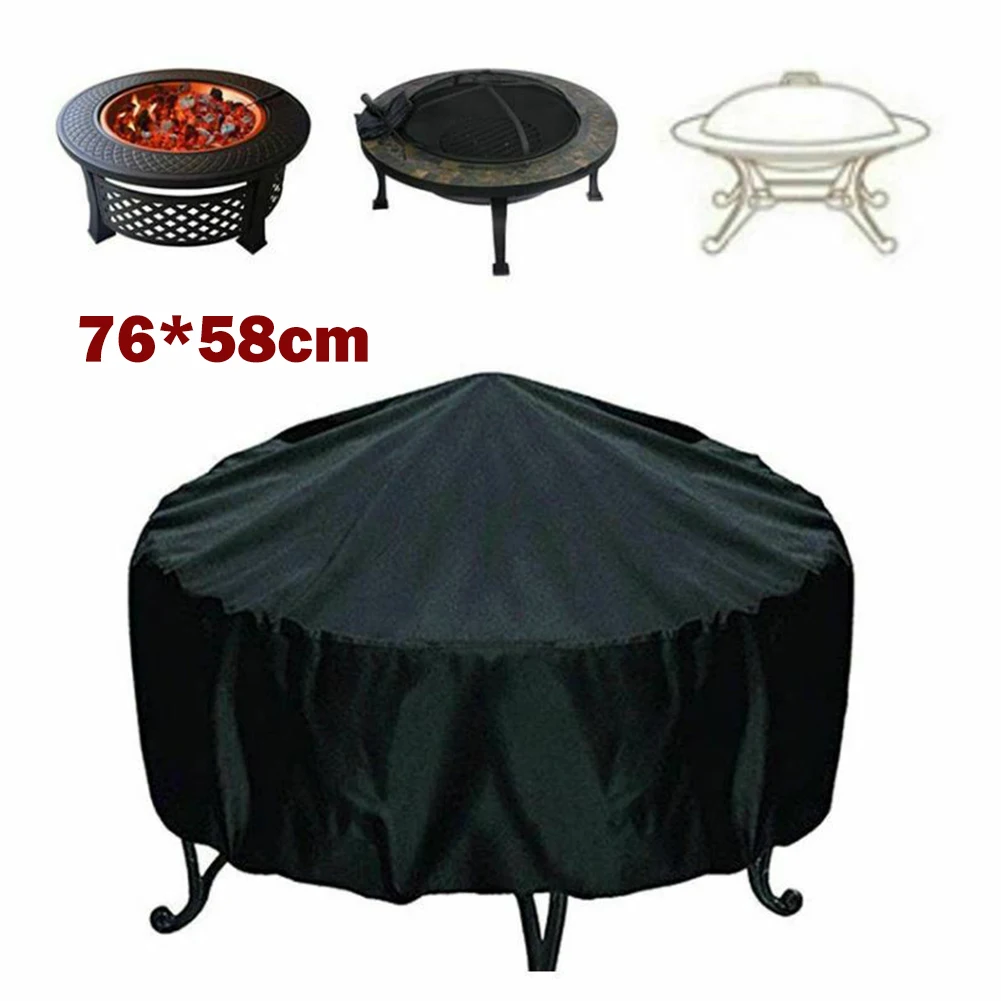 

Universal Cover BBQ Grill Cover Polyester Fabric Rectangle Round 145*61*117cm/76*58cm Electric Grills High Quality