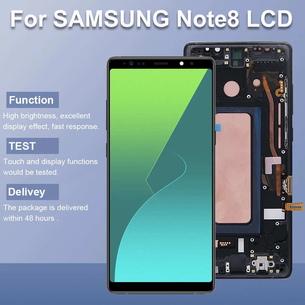 Note8 TFT-экран для Samsung Galaxy Note 8 N950F N950FD N950U ЖК-дисплей с сенсорным экраном и заменой