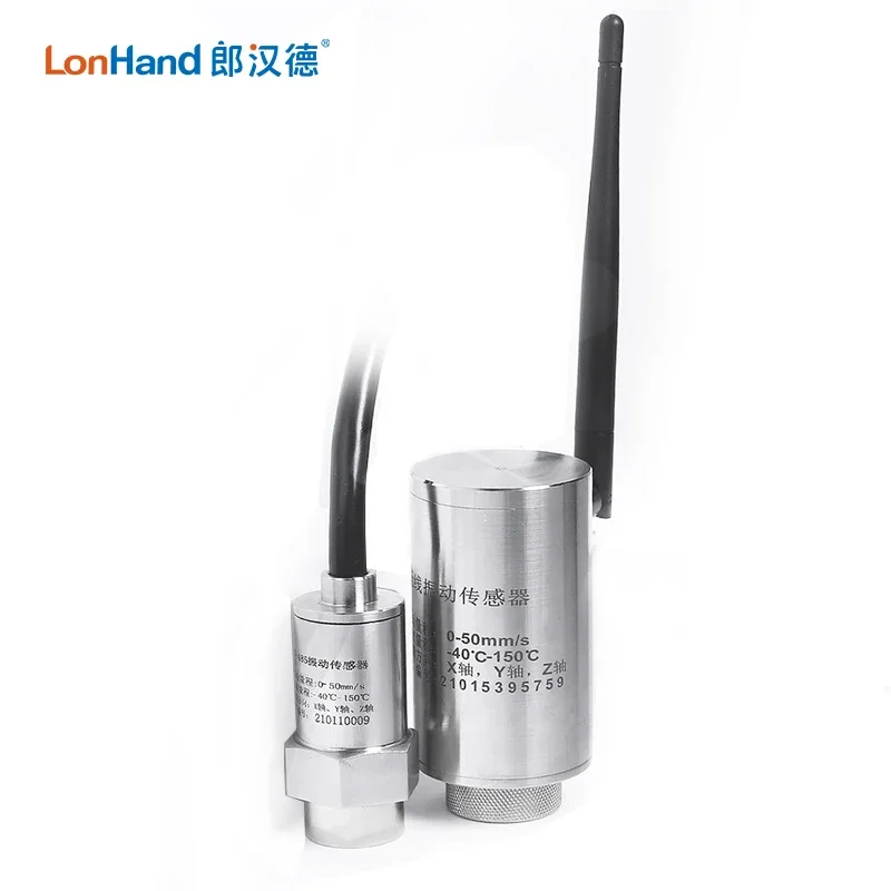 Трехосный датчик вибрации и Одноосный температуры RS485/Lora Прецизионный