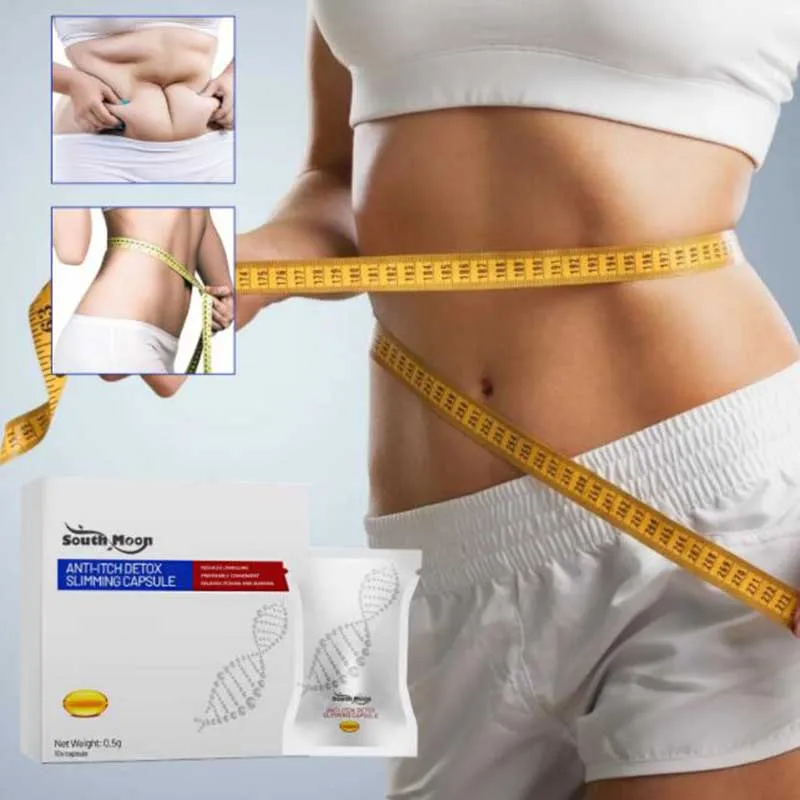 

10Pc/Box Detox Slimming Capsules Serum for Firming Arm Eliminating Belly Fat Tightening Body Shaping Fat Burner Remove Cellulite
