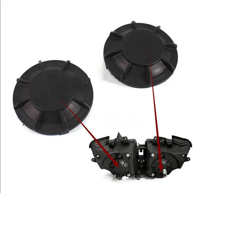 

Motorcycle Accessories For YAMAHA YZFR1 2007-2008 YZF-R6 YZFR6 2003-2016 Headlight Rear Cover Anti-dust Waterproof Cover Plastic
