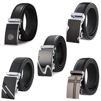 new men belt male genuine leather strap belts for men top quality automatic buckle black belts cummerbunds cinturon hombre