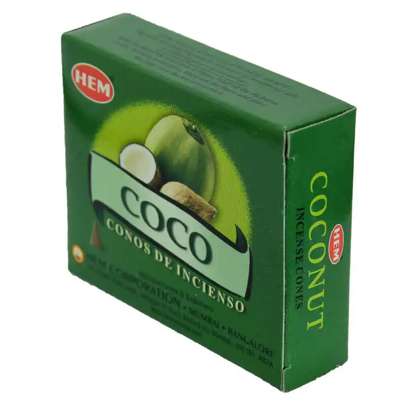 Кокосовый аромат 10 конических благовоний-кокосовый | Ладан