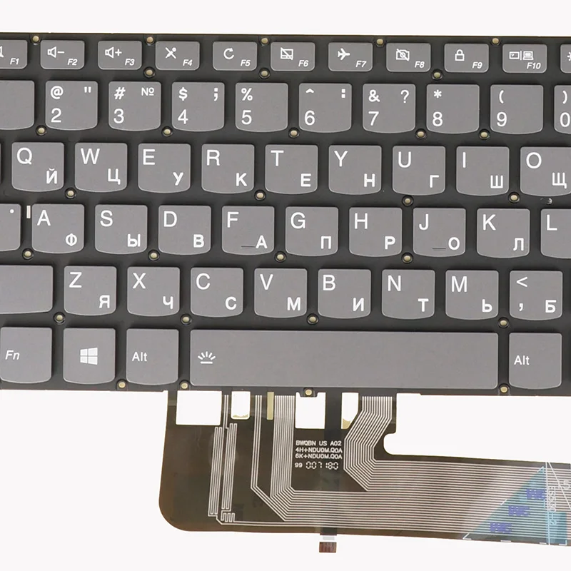 клавиатура для lenovo ideapad flex-14api flex-14iml flex-14iwl s530-13iml s530-13iwl s740-14iil белгийский азерти итальянский северный русский британский (art.: 3920c9b4bb42f) - 3920c9b4bb42f