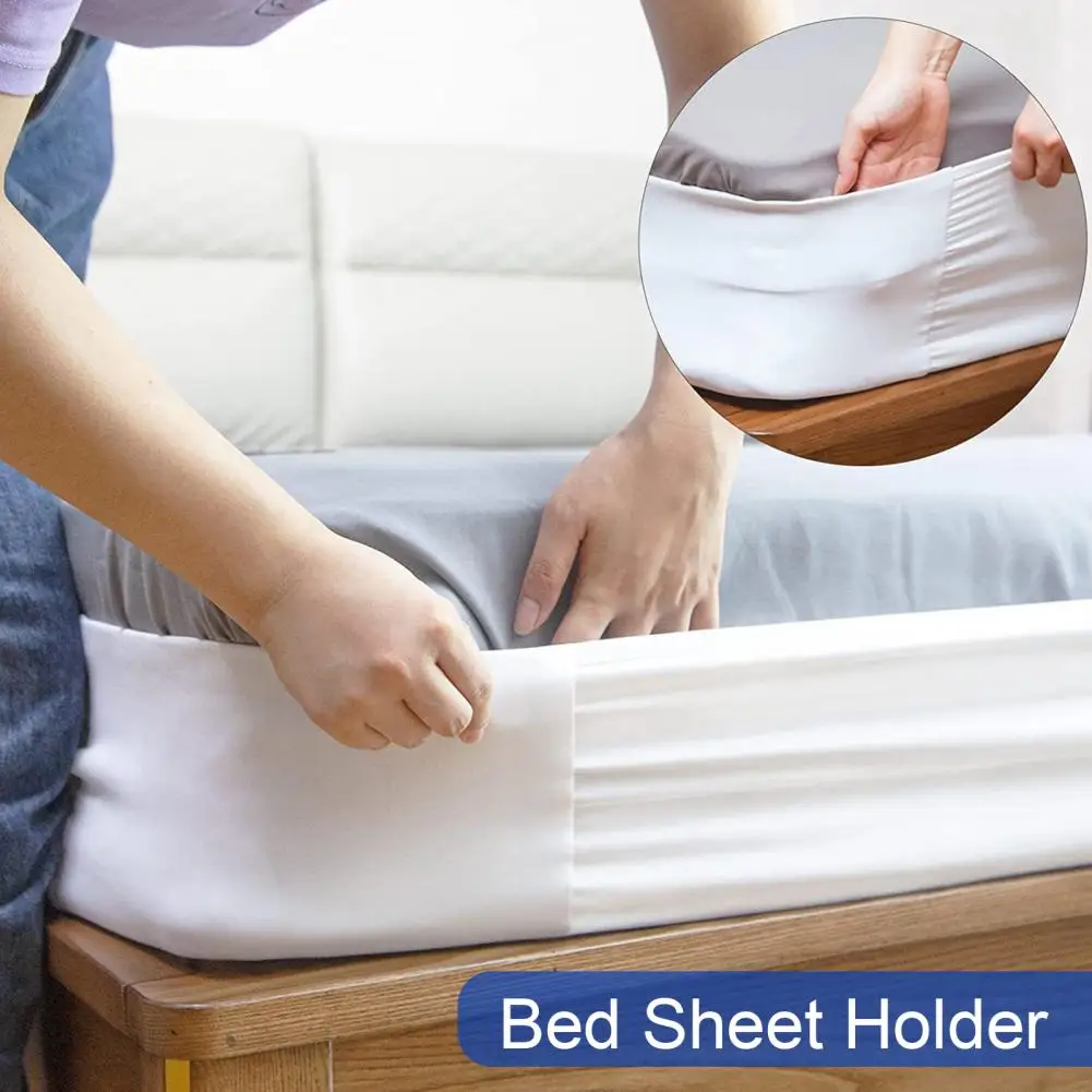 

Bed Sheet Holder Time Saving Effective Bed Sheet Strap Sheet Holder Mattress Cover Polyester Bed Sheet Cover Bedroom Supply
