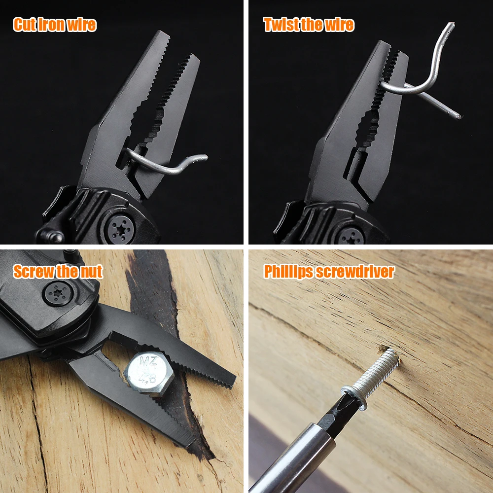 Многофункциональный швейцарский армейский нож плоскогубцы уличный домашний