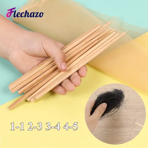 Крючковая игла для вентилируемых париков