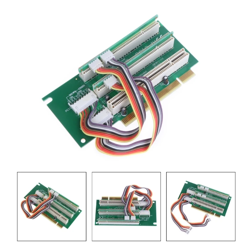 

PCI-E X16 1 to 2 Expansion Card PCI-E Riser Motherboard PCIe-Bifurcation New Dropship