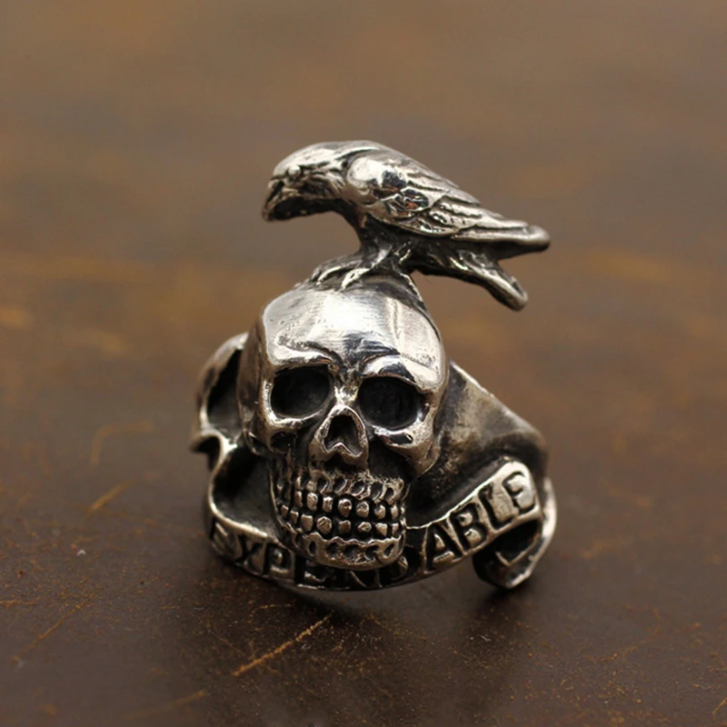 Мужские кольца из нержавеющей стали 316L в готическом стиле | Украшения и