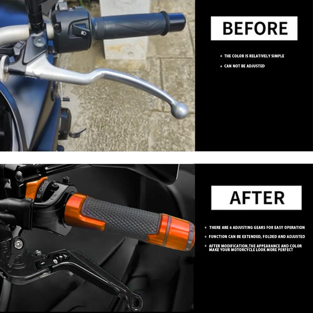 Для DUKE RC 125 200 390 RC390 RC200 RC125 Универсальная ручка для мотоцикла 7/8 дюйма 22 мм ручки