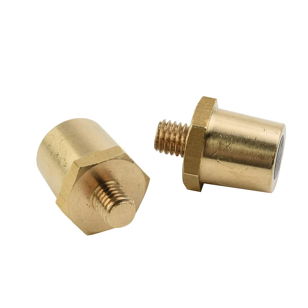

2PCS Battery M8 High Crank Conversion Terminal Posts Brass Battery Stake Head Reducer Connector Battery Repair Modification Part