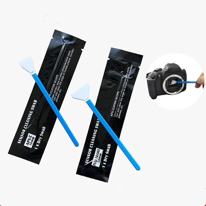 

10Pcs DSLR Camera Sensor Cleaning Swab DSRL or SRL Digital Camera Cleaner Lens Cleaning Kit for Nikon Canon Camera
