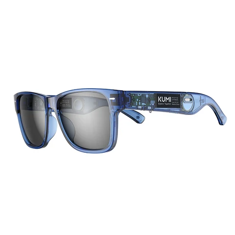 Умные очки KUMI Meta V1 поляризационные солнцезащитные очки Bluetooth очки IPX4 водонепроницаемые наушники с открытым ухом Bluetooth телефонные звонки