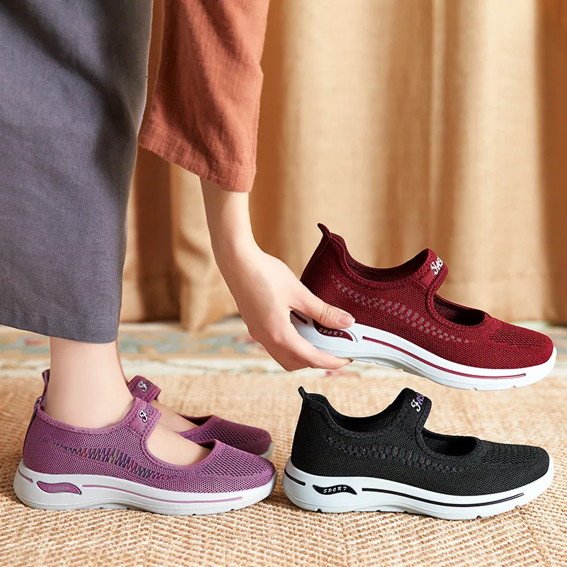 

2023 Women New Fashion Hollow Running Women's Shoes Comfort Non-slip Light Casual Shoes Women Summer Outdoor Women's Shoes