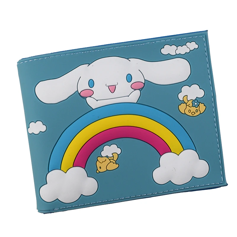 MINISO милый мультяшный кошелек из ПВХ Sanrio Cinnamoroll Кошельки подарок для девушек