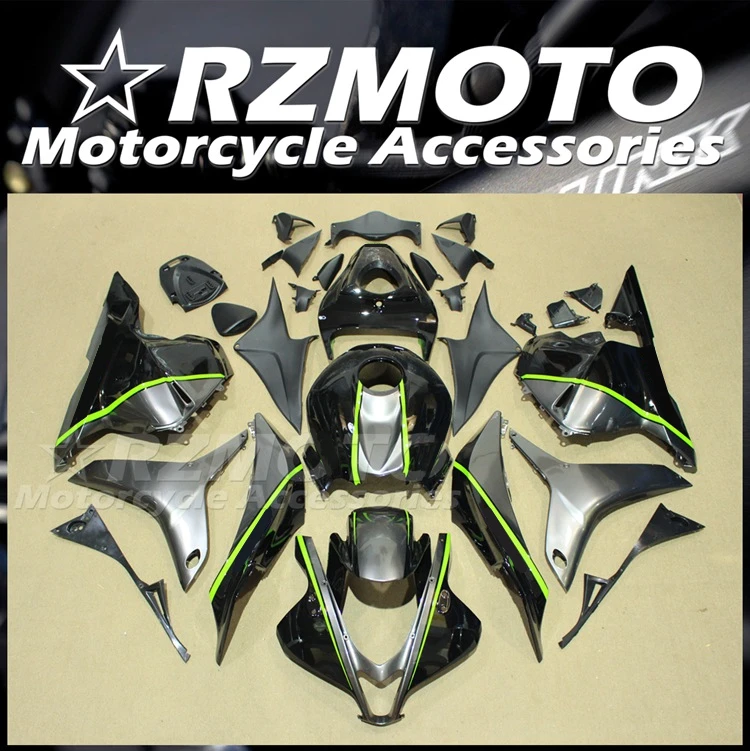 

New ABS Whole Motorcycle Fairings Kit Fit For HONDA CBR600RR F5 2009 2010 2011 2012 09 10 11 12 Bodywork Set Green Gray
