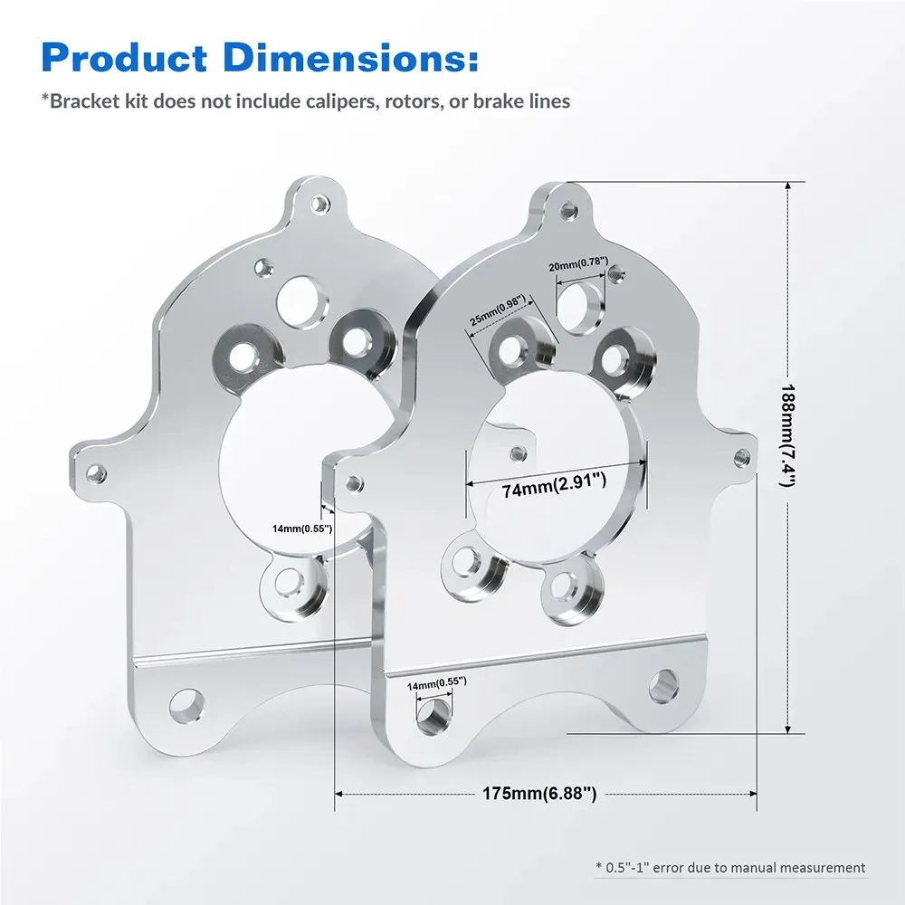 F4ZC-2C101-BA F4ZC-2C100-BA Прочные монтажные кронштейны для переоборудования заднего