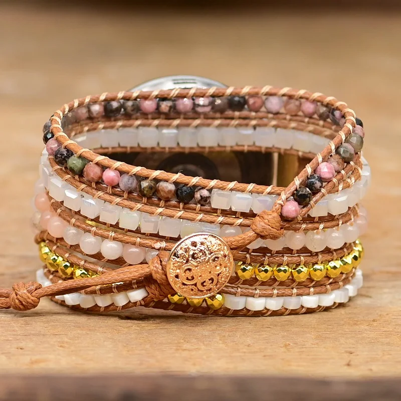 20mm 22mm watch strap For Samsung Galaxy watch 3 4 Women Nylon Braided Jewel bohemia Bracelet For Huawei Amazfit Bip GT/2/GT 2E