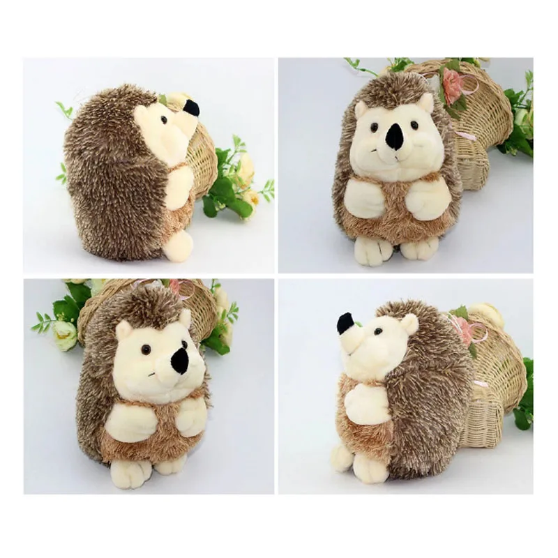 

17CM Cute Soft Hedgehog Doll Toy Animal Stuffed Plush Doll Child Kids Birthday Gift kawaii plush