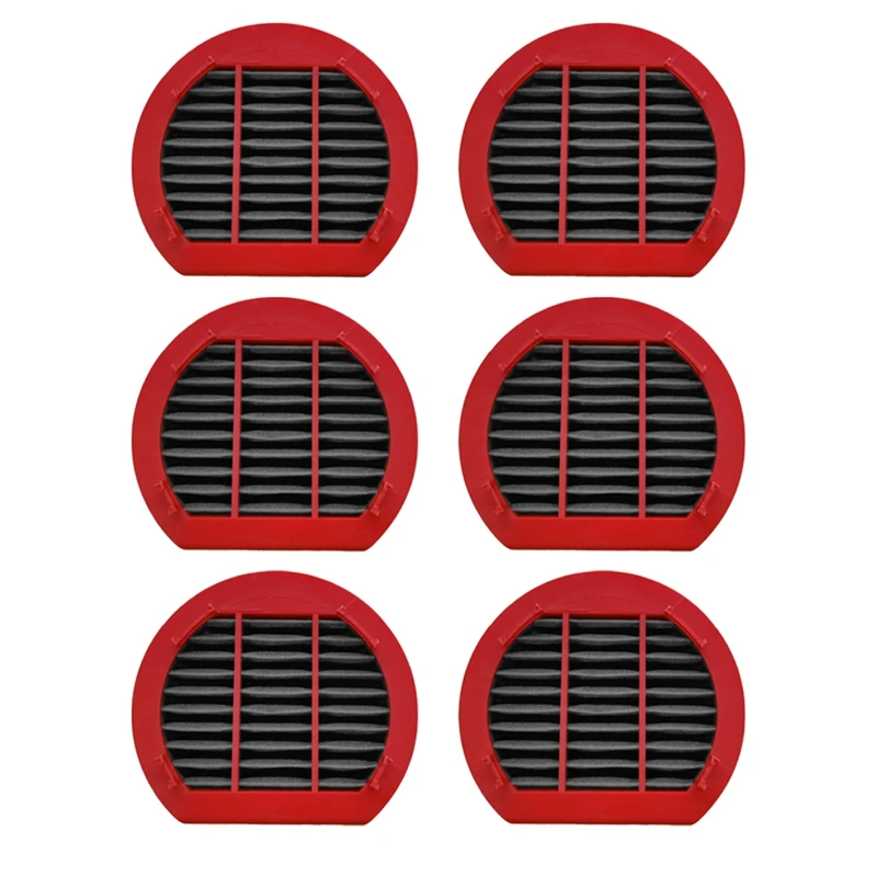 

6PCS HEPA Filter Filter Elements Handheld Cordless Vacuum Cleaner Replacement Accessories For Deerma VC25 VC26