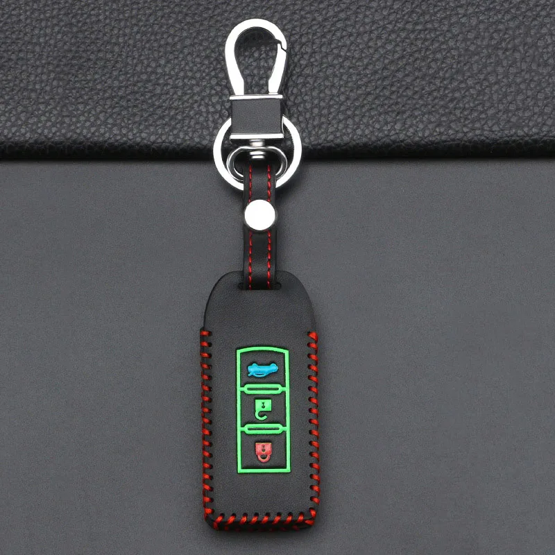 

2023 Luminous Car Remote Key Case Cover For Mitsubishi Outlander ASX Pajero LANCER Sport Eclipse Cross Protective Fob Accessorie
