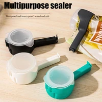 new seal food storage bag clip snack sealing clip plastic fresh keeping sealer clamp food saver travel kitchen accessories