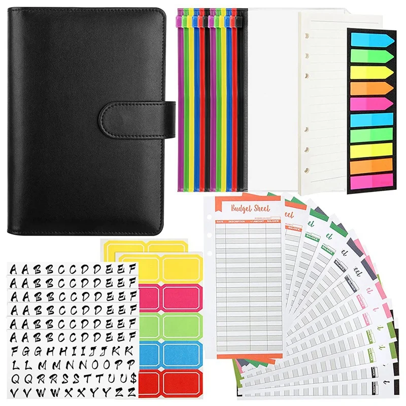 

Папка-органайзер из ПУ кожи для блокнотов A6, 6 цветов