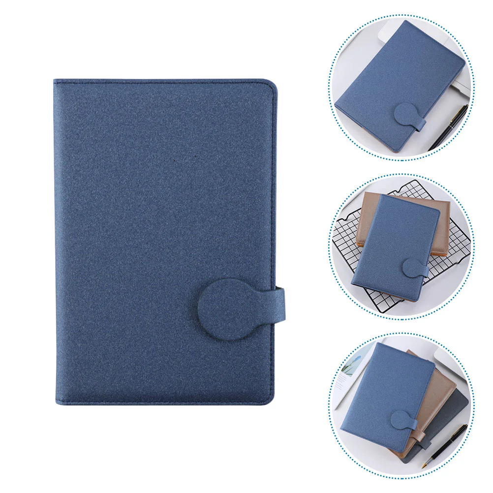 

A5 Notebook Journal Notebook PU Notebook Office Business Notebook Vintage Journals Writing Note Books School Office Blue