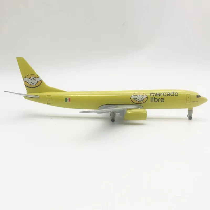 

20cm Alloy Metal Air Mexican mercado libre Airlines Boeing 737 B737 Airways Diecast Airplane Model Plane Model Aircraft w Wheels