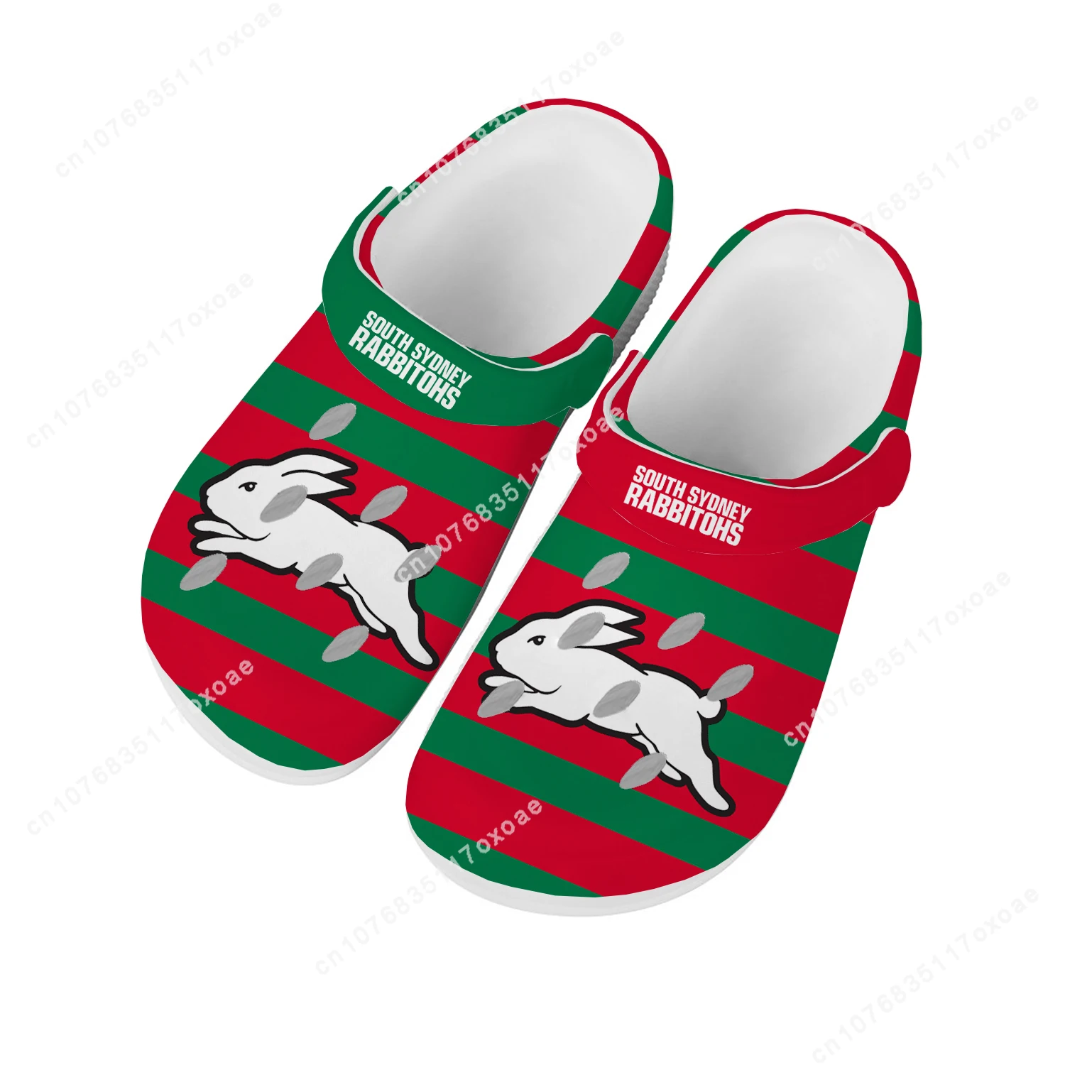

South Sydney Rabbitohs Australian Rugby Home Clog Mens Women Youth Boy Girl Sandals Shoes Garden Custom Shoe Beach Hole Slippers