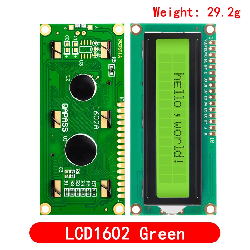 Модуль ЖКД синий зеленый экран IIC/I2C 1602 для arduino LCD UNO r3 mega2560 LCD1602 + I2C