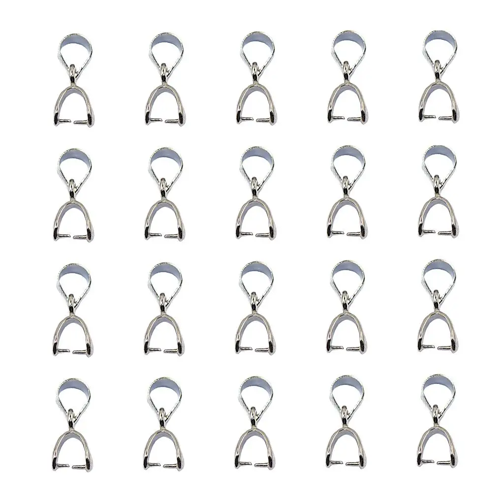 

20x Trailer Loop Trailer Fastener Eyelet Connector Pinch Bails 8mm