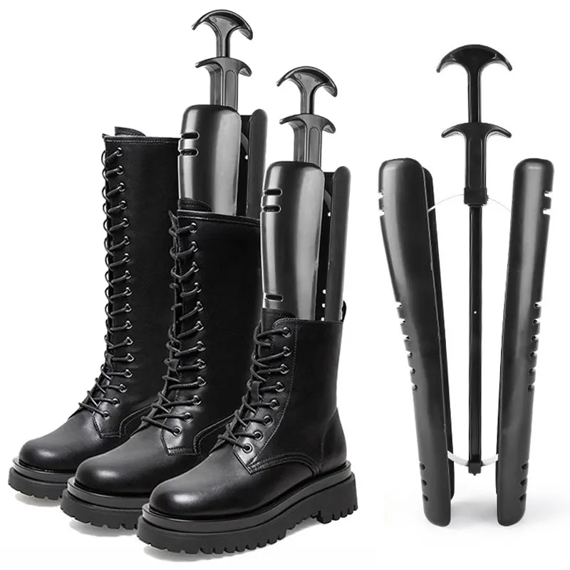 1Pc Boots Stand Holder Knee High Shoes Tree Shoes Shaper Supporter Organizer Storage Hanger Womens Boot Shoe Shaper Boots Hanger