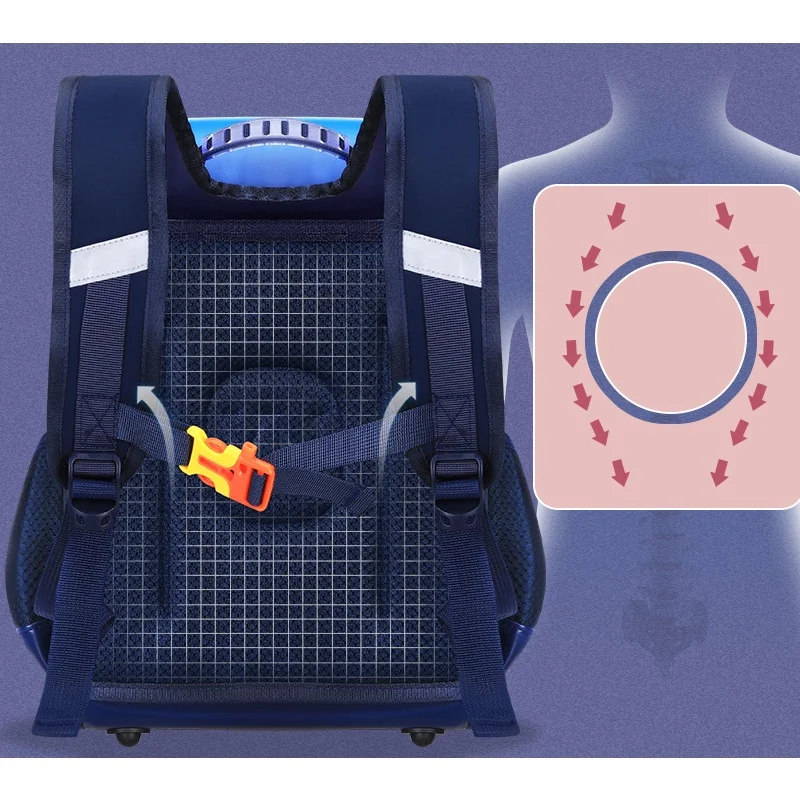 Children Mermaid Dinosaur Cartoon British Style Backpacks New Girls Boys Students Fashion PU Astronaut School Bags Drop Shipping