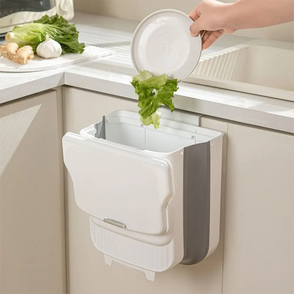 Подарки настенная корзина для мусора с крышкой