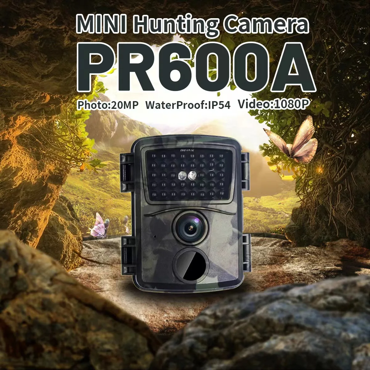 

20MP 1080P Hunting HD Camera Waterproof Infrared Night Vision, Wildlife Track Camera Hunting Tracking Camera Surveillance