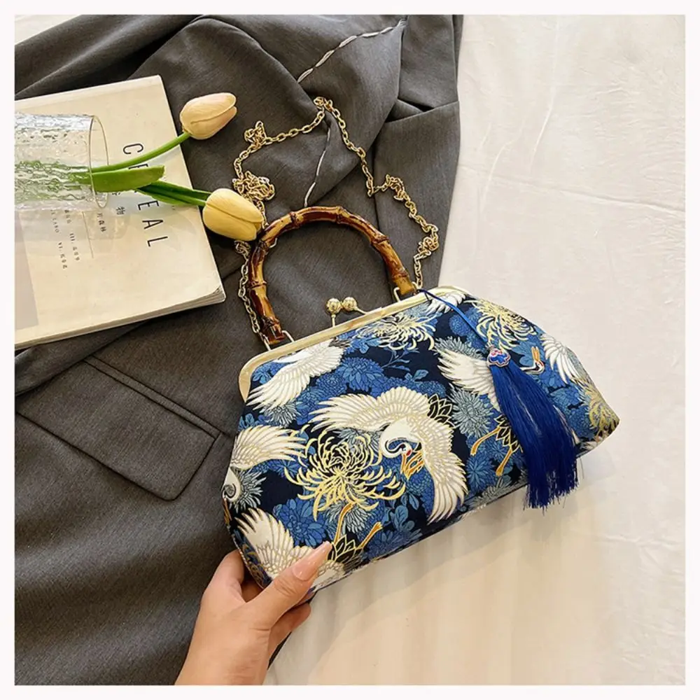 Винтажный женский красочный клатч с цветочным принтом и вышивкой