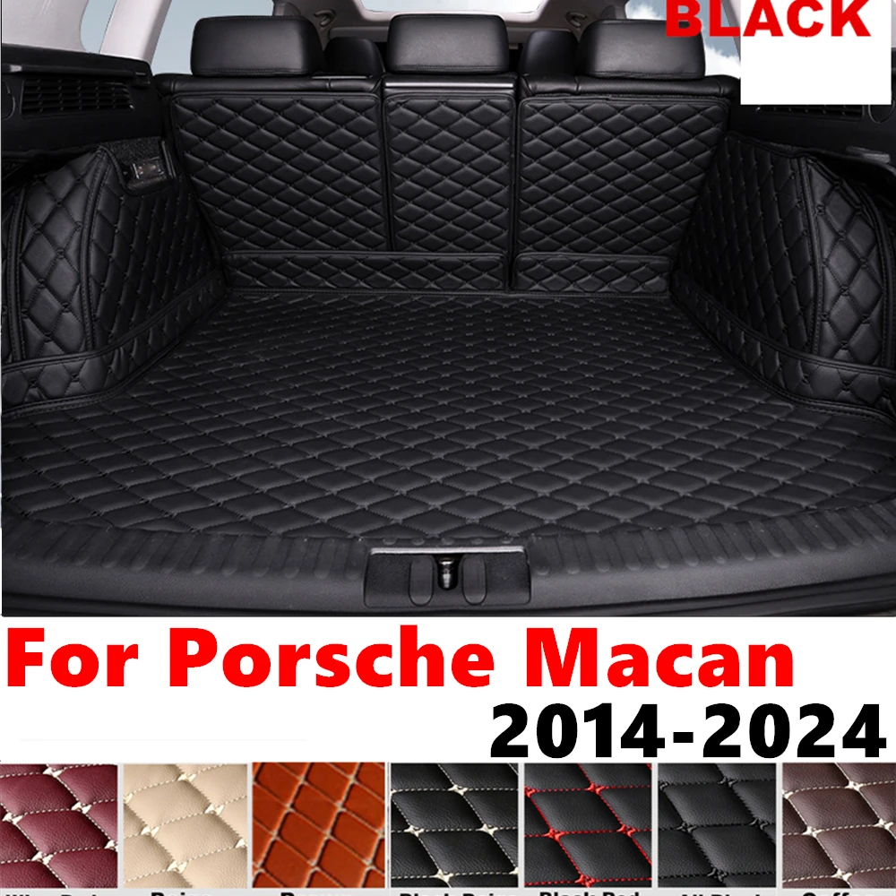 Фото Полный комплект автомобильного коврика в багажник XPE для Porsche Macan 2024 2023 2022 21-2014, защитный коврик для багажника, коврик для багажника №1