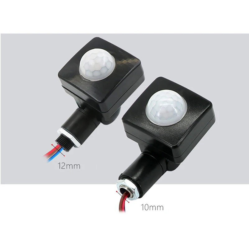 

Adjustable Motion Sensor Ultra-thin Smart Human Body Sensors Outdoor Indoor Infrared Light Switch With LED Intelligence System